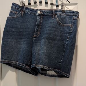 Ava & Viv Women's Blue Jean Shorts